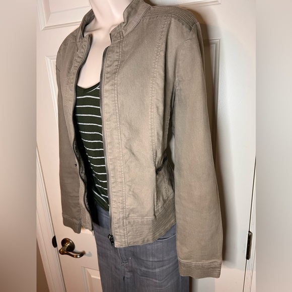 Tribal Cotton Blend Zip Jacket Size Large - Picture 2 of 10